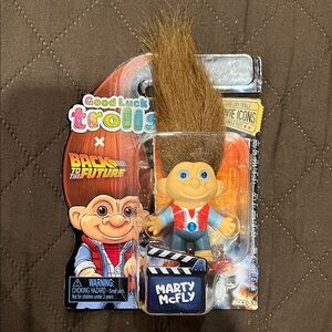 DreamWorks Marty McFly Good Luck Trolls - Back To The Future - Brown Hair
